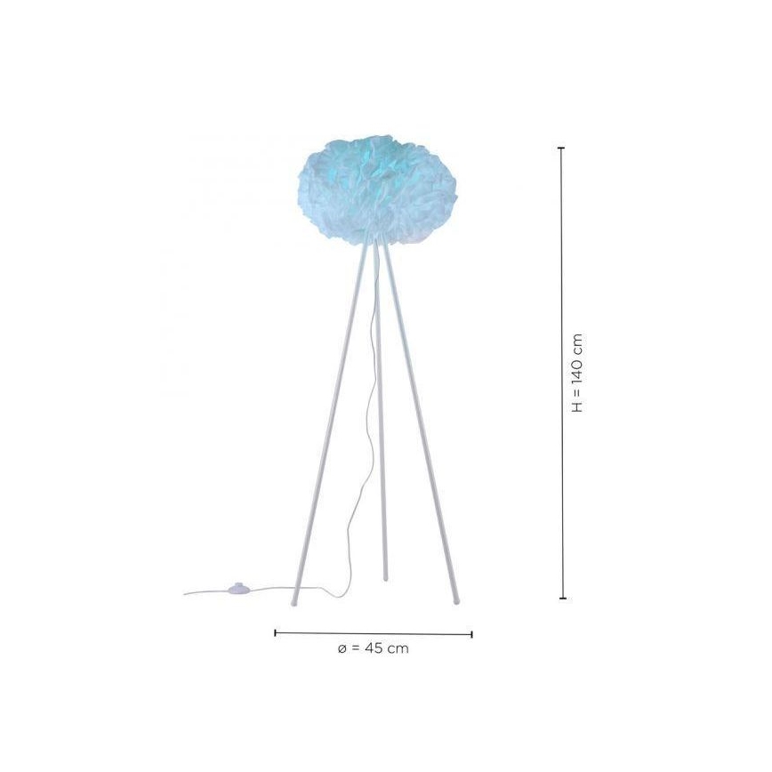 Leuchten Direkt 11212-16 - LED RGBW Hämardatav põrandalamp NAOMI LED/10W/230V 2700-5000K Wi-Fi TUYA + kaugjuhtimispult