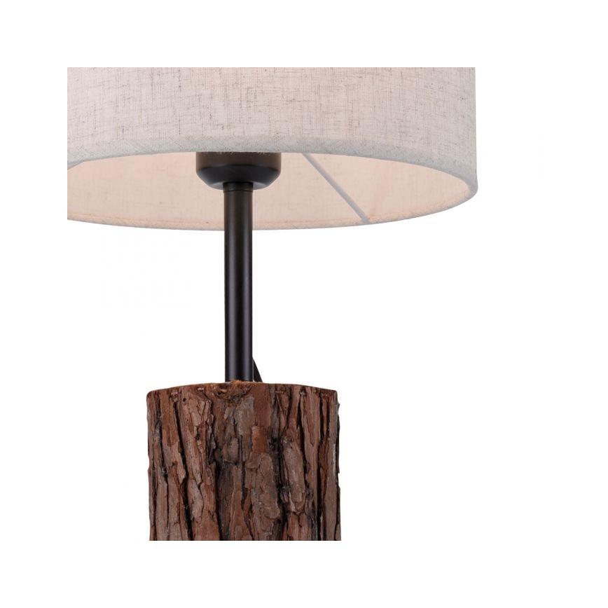 Leuchten Direkt 11233-79 - Laualamp BARK 1xE27/40W/230V puit