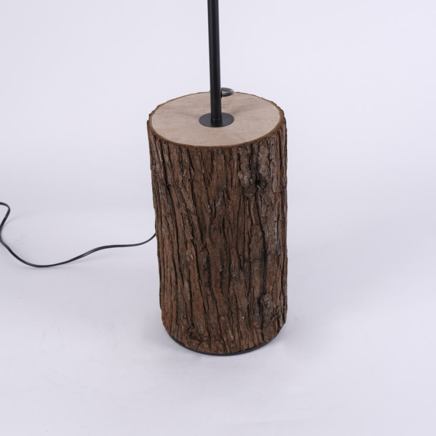 Leuchten Direkt 11234-79 - Põrandalamp BARK 1xE27/40W/230V puit