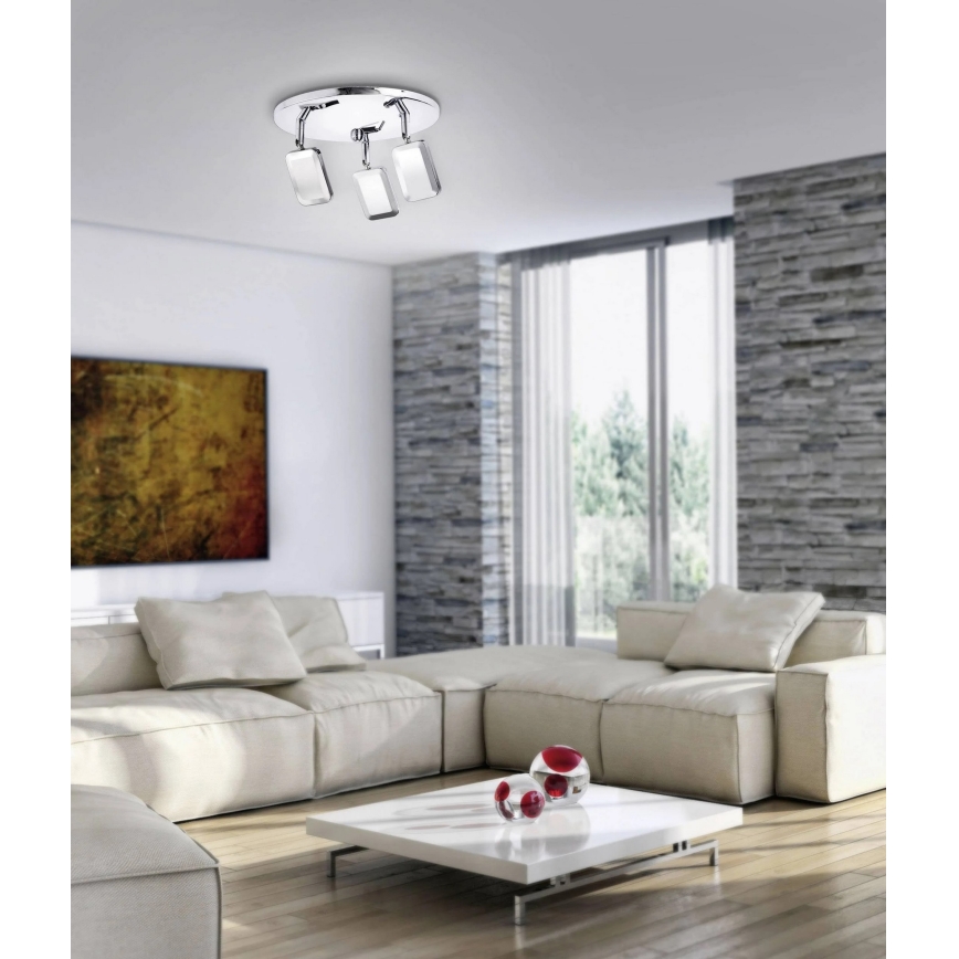 Leuchten Direkt 11243-17 - LED kohtvalgusti WELLA 3xLED/4,2W/230V