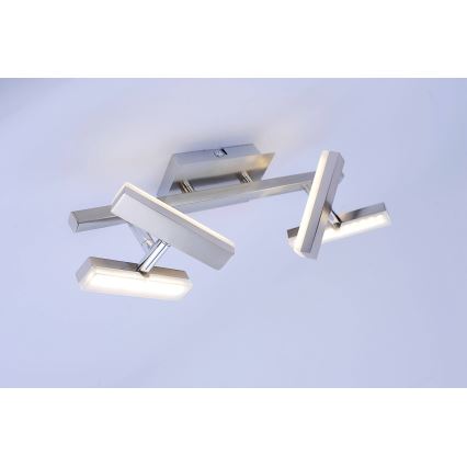 Leuchten Direkt 11277-55 - LED Kohtvalgusti RICO 4xLED/2W/230V