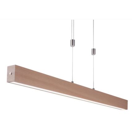 Leuchten Direkt 11420-78 - LED-lühter riputuskaabliga AMANDA LED/30W/230V 2700-5000K 110 cm pruun