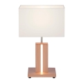 Leuchten Direkt 11421-78 - Hämardatav LED-laualamp AMANDA 1xE27/40W/230V + LED/5W