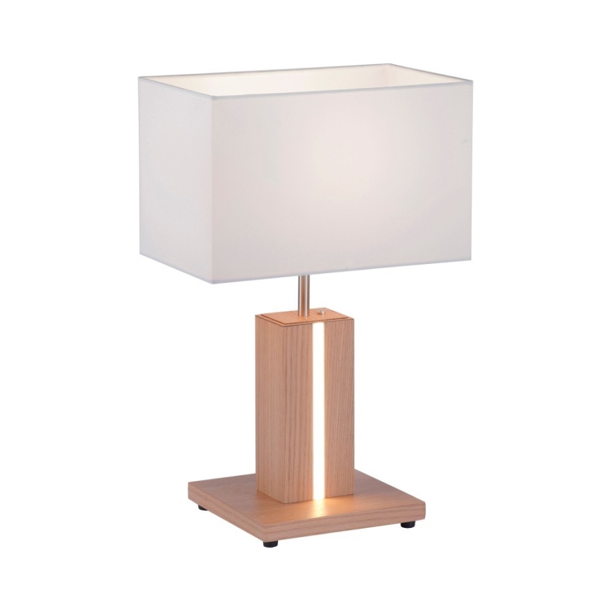 Leuchten Direkt 11421-78 - Hämardatav LED-laualamp AMANDA 1xE27/40W/230V + LED/5W