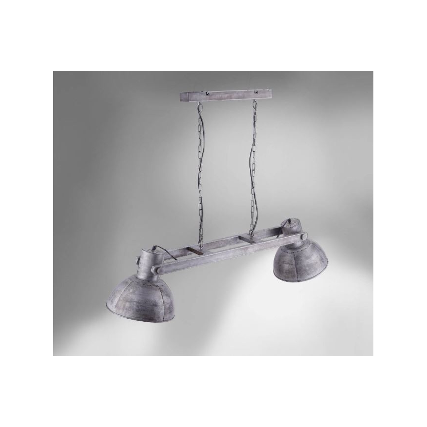 Leuchten Direkt 11483-77 - Lühter SAMIA 2xE27/25W/230V