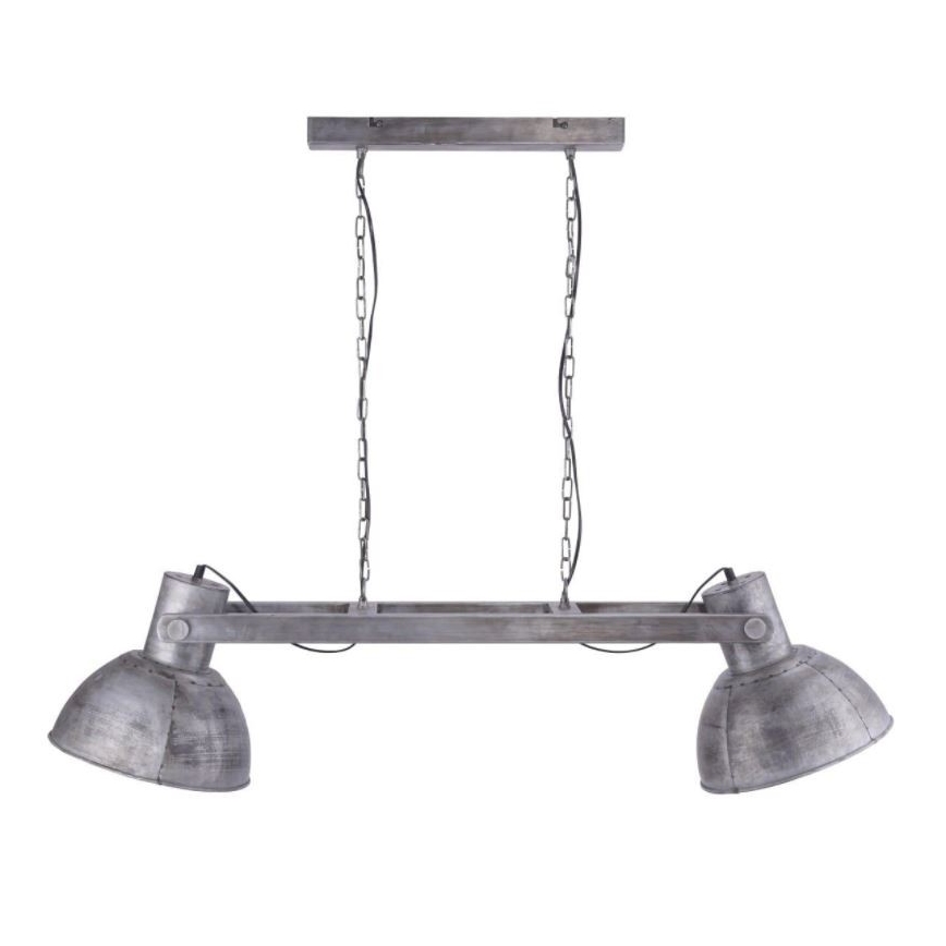 Leuchten Direkt 11483-77 - Lühter SAMIA 2xE27/25W/230V
