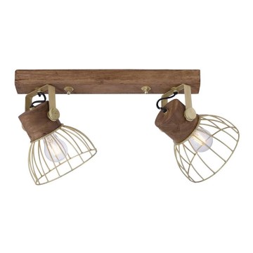 Leuchten Direkt 11487-60 - Kohtvalgusti ALAMI 2xE27/25W/230V