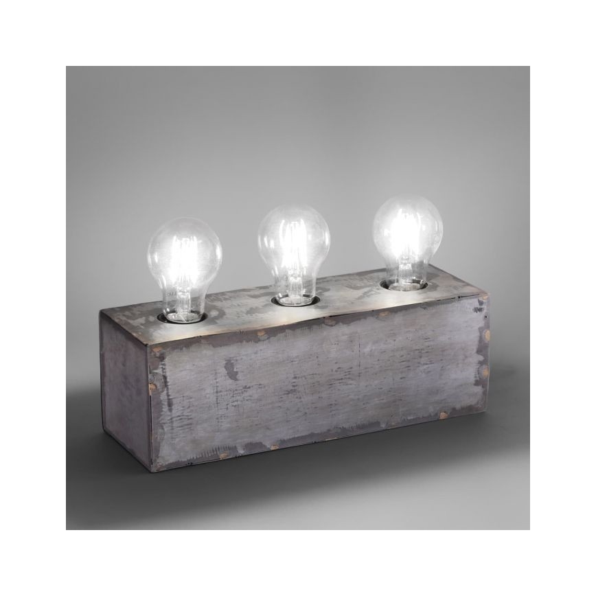 Leuchten Direkt 11498-77 - Laualamp SAMIA 3xE27/25W/230V