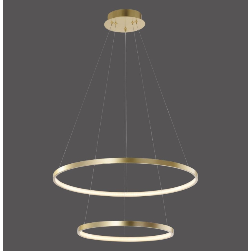 Leuchten Direkt 11525-12 - LED Lühter CIRCLE 1xLED/18,5W/230V + LED/23,5W