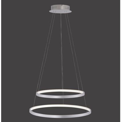 Leuchten Direkt 11525-21 - kaablil riputatav LED-lühter CIRCLE LED/15W/230V + LED/25W