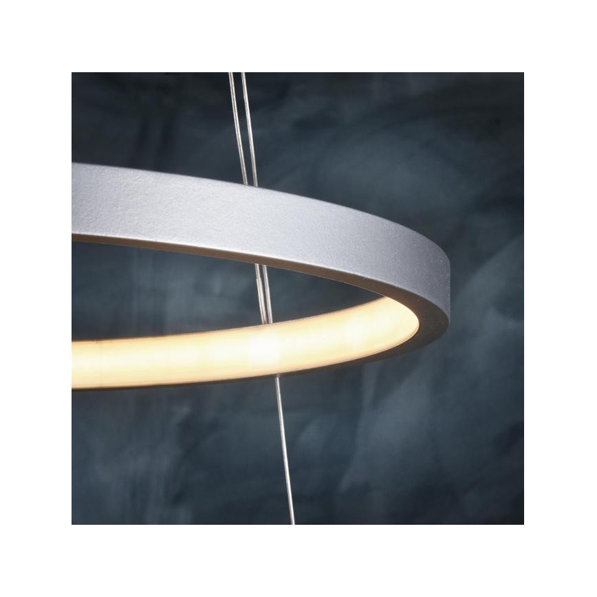 Leuchten Direkt 11525-21 - LED Lühter CIRCLE 1xLED/15W/230V + LED/25W