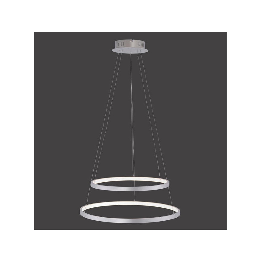 Leuchten Direkt 11525-21 - LED Lühter CIRCLE 1xLED/15W/230V + LED/25W