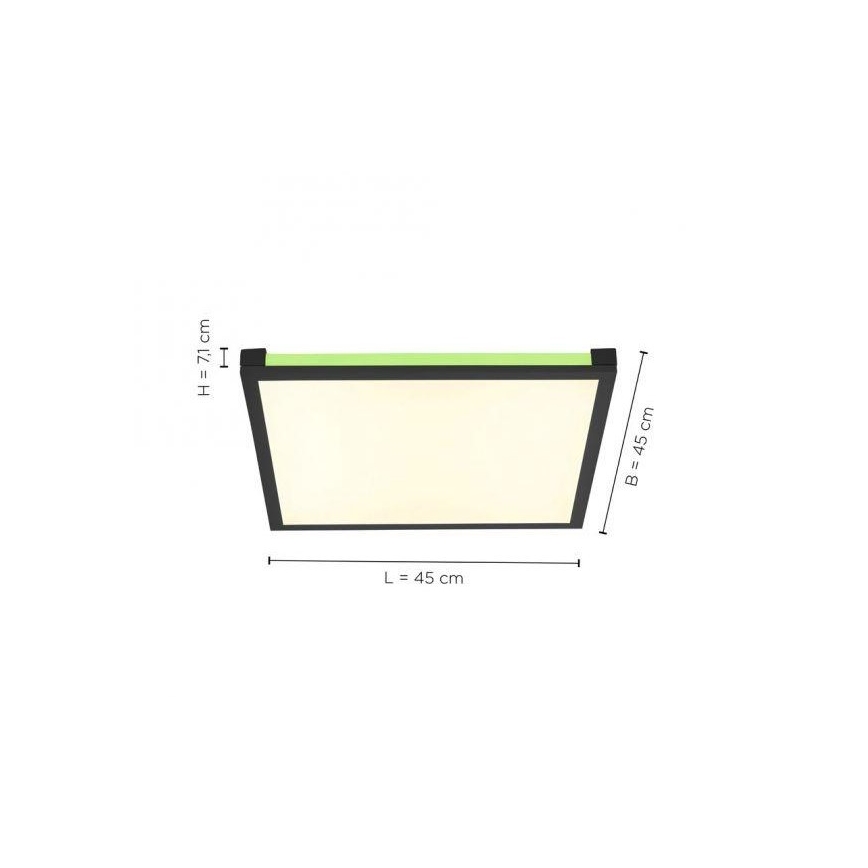 Leuchten Direkt 11621-18 - LED RGB Hämardatav valgusti MARIO LED/24W/230V 2700-5000K + pult