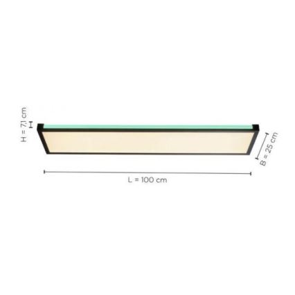 Leuchten Direkt 11622-18 - LED RGB Hämardatav laevalgusti MARIO LED/29W/230V 2700-5000K + pult