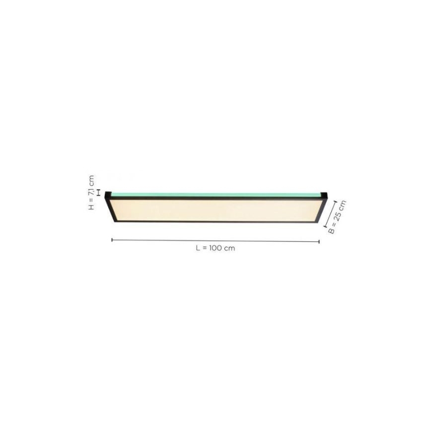 Leuchten Direkt 11622-18 - LED RGB Hämardatav laevalgusti MARIO LED/29W/230V 2700-5000K + pult