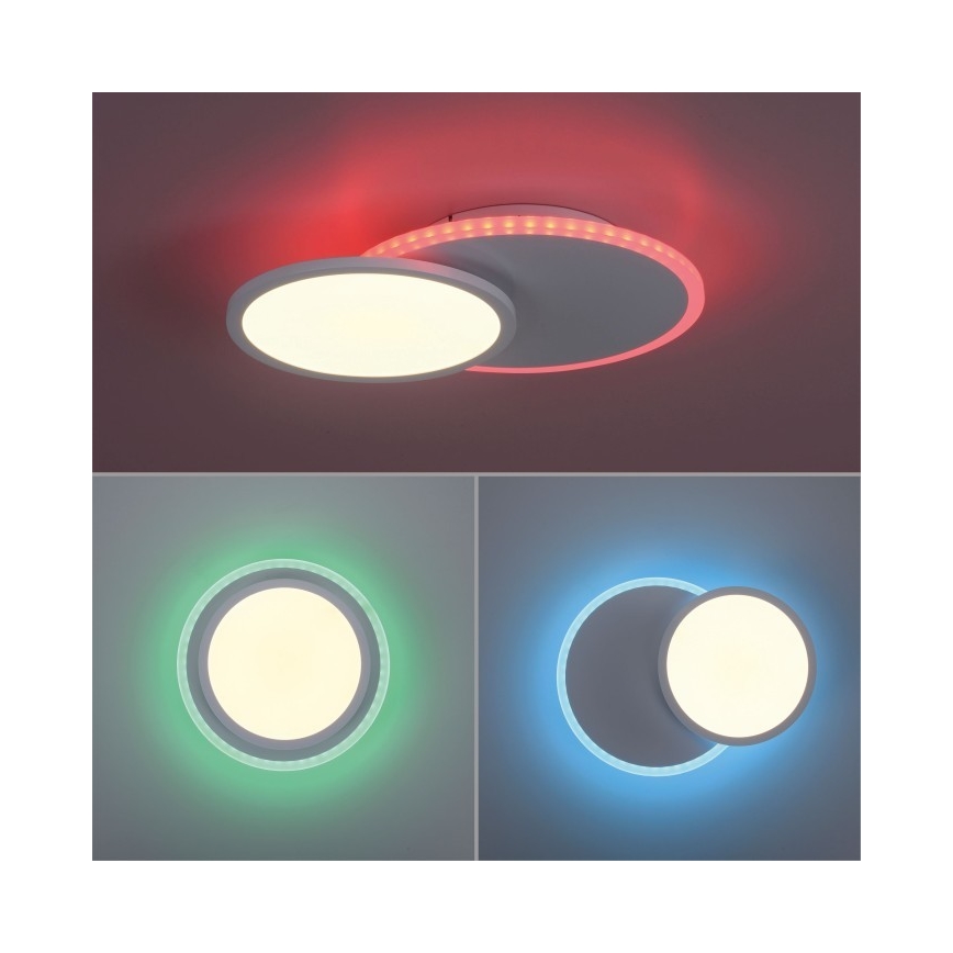 Leuchten Direkt 11662-16 - RGB LED Hämardatav laevalgusti ARENDA LED/21W/230V + kaugjuhtimispult