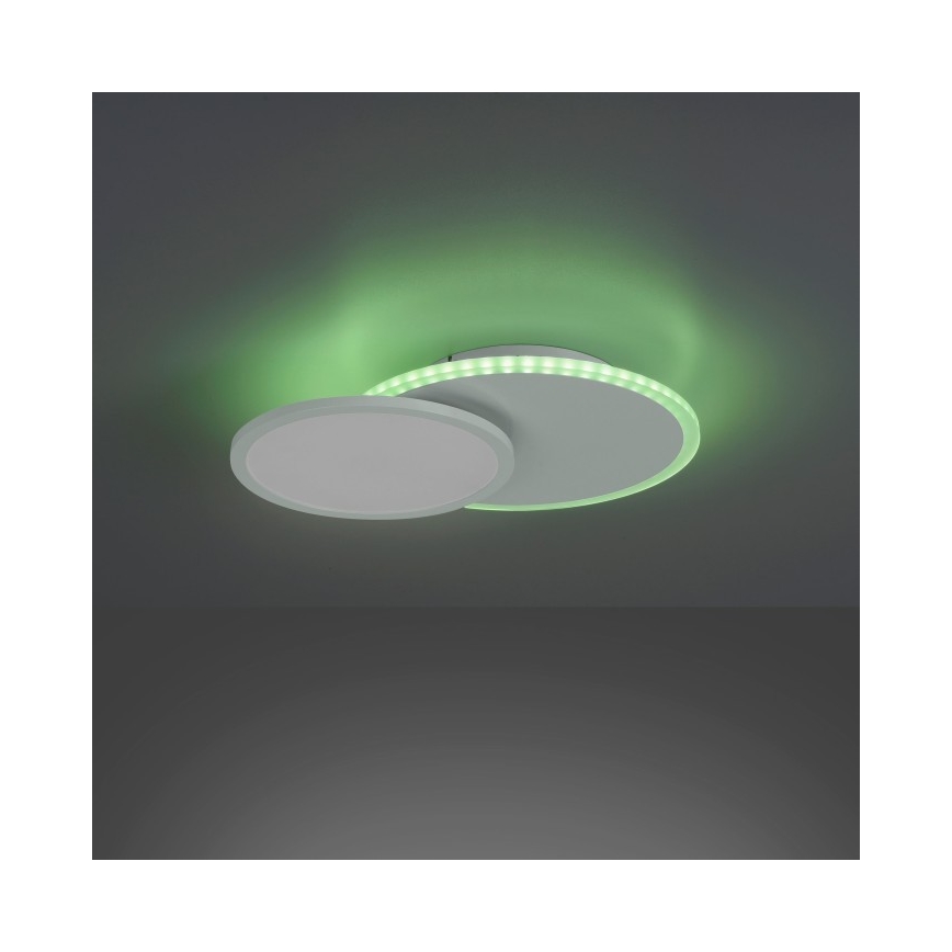 Leuchten Direkt 11662-16 - RGB LED Hämardatav laevalgusti ARENDA LED/21W/230V + kaugjuhtimispult