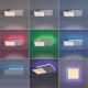 Leuchten Direkt 11663-16 - RGB LED Hämardatav laevalgusti ARENDA LED/22W/230V + kaugjuhtimispult