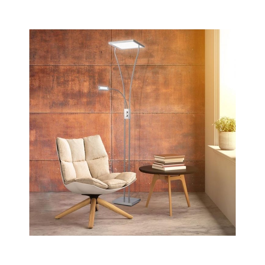 Leuchten Direkt 11722-55 - Hämardatav LED-valgusti MARIAN LED/33,5W/230V + LED/3,6W