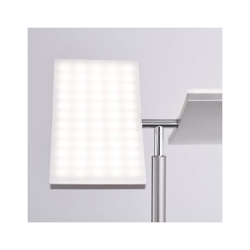 Leuchten Direkt 11725-55 - LED Hämardatav puutetundlik põrandalamp RUBEN 2xLED/11W/230V + LED/4W