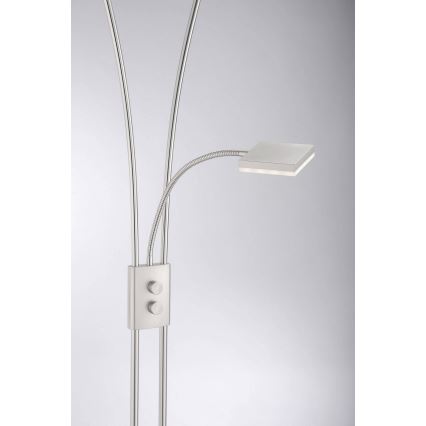 Leuchten Direkt 11776-55-LED Hämardatav põrandalamp HELIA LED/16,8W/230V + 2xLED/3,8W