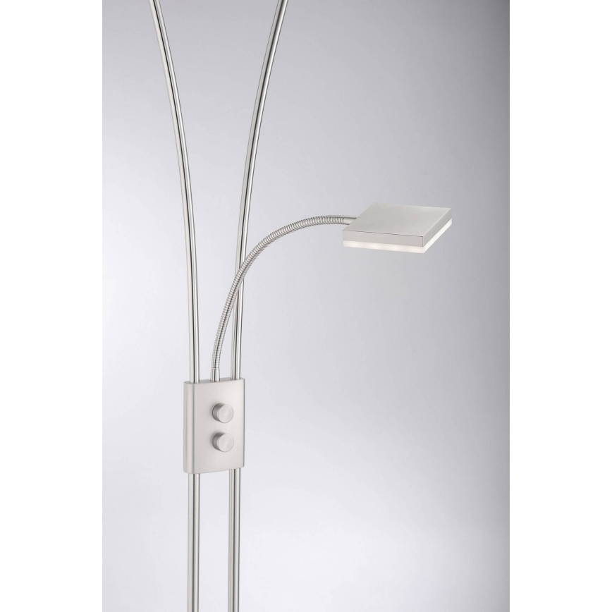 Leuchten Direkt 11776-55-LED Hämardatav põrandalamp HELIA LED/16,8W/230V + 2xLED/3,8W