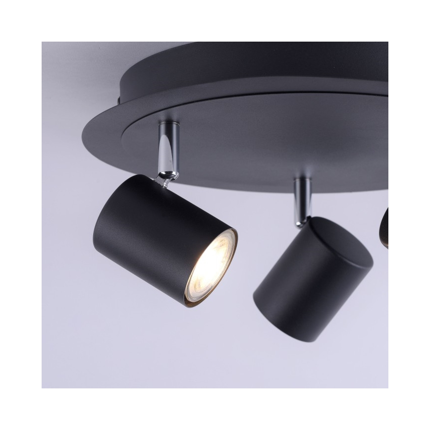 Leuchten Direkt 11943-13 - LED Kohtvalgusti TARIK 3xGU10/5W/230V antratsiit
