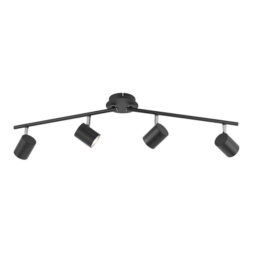 Leuchten Direkt 11944-13 - LED Kohtvalgusti TARIK 4xGU10/5W/230V antratsiit