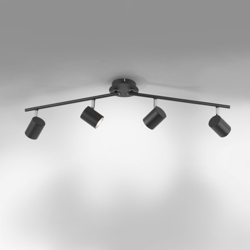 Leuchten Direkt 11944-13 - LED Kohtvalgusti TARIK 4xGU10/5W/230V antratsiit