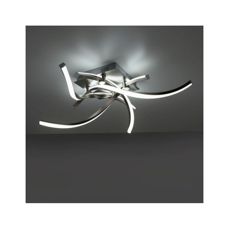 Leuchten Direkt 11995-55 - LED RGB Hämardatav pinnale kinnitatav lühter SWING LED/24,4W/230V 2700-5000K + pult