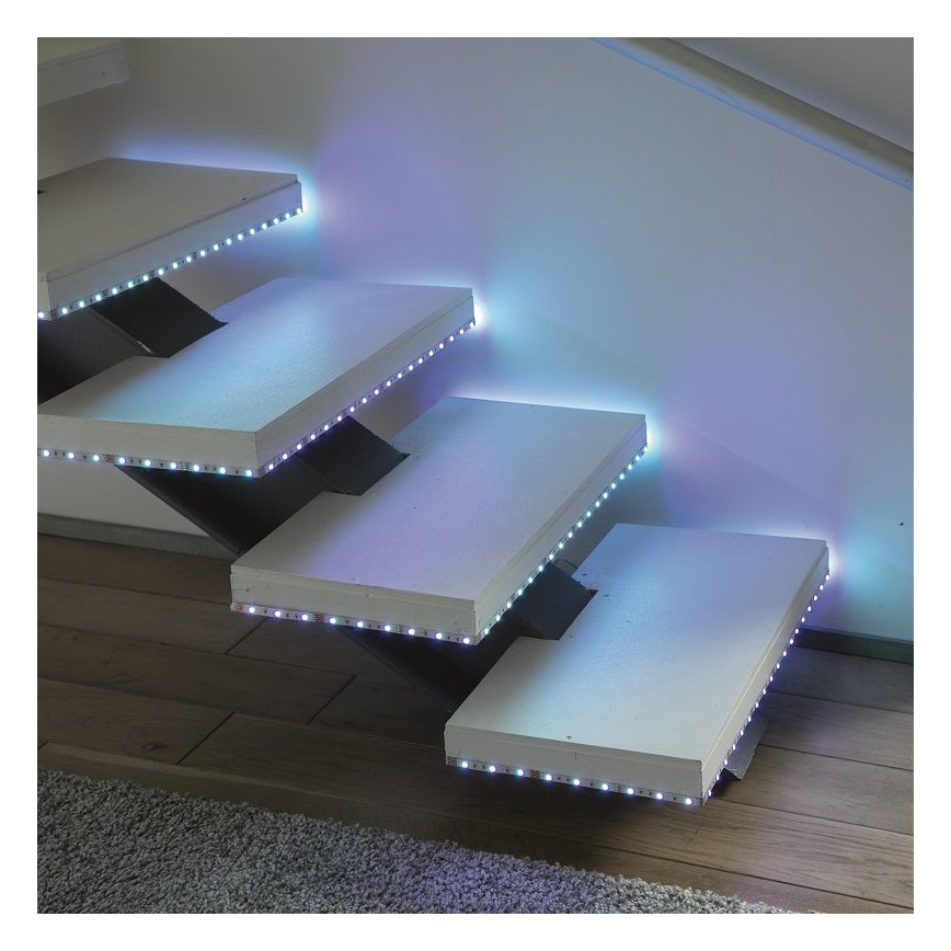 Leuchten Direkt 1210-70-BH-LED RGB Hämardatav riba TEANIA 3m 16,2W/12/230V + pult