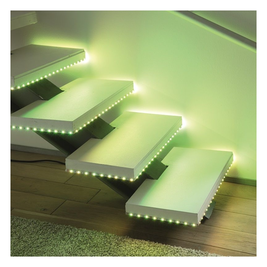 Leuchten Direkt 1210-70-BH-LED RGB Hämardatav riba TEANIA 3m 16,2W/12/230V + pult