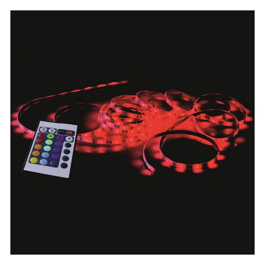 Leuchten Direkt 1210-70-BH-LED RGB Hämardatav riba TEANIA 3m 16,2W/12/230V + pult