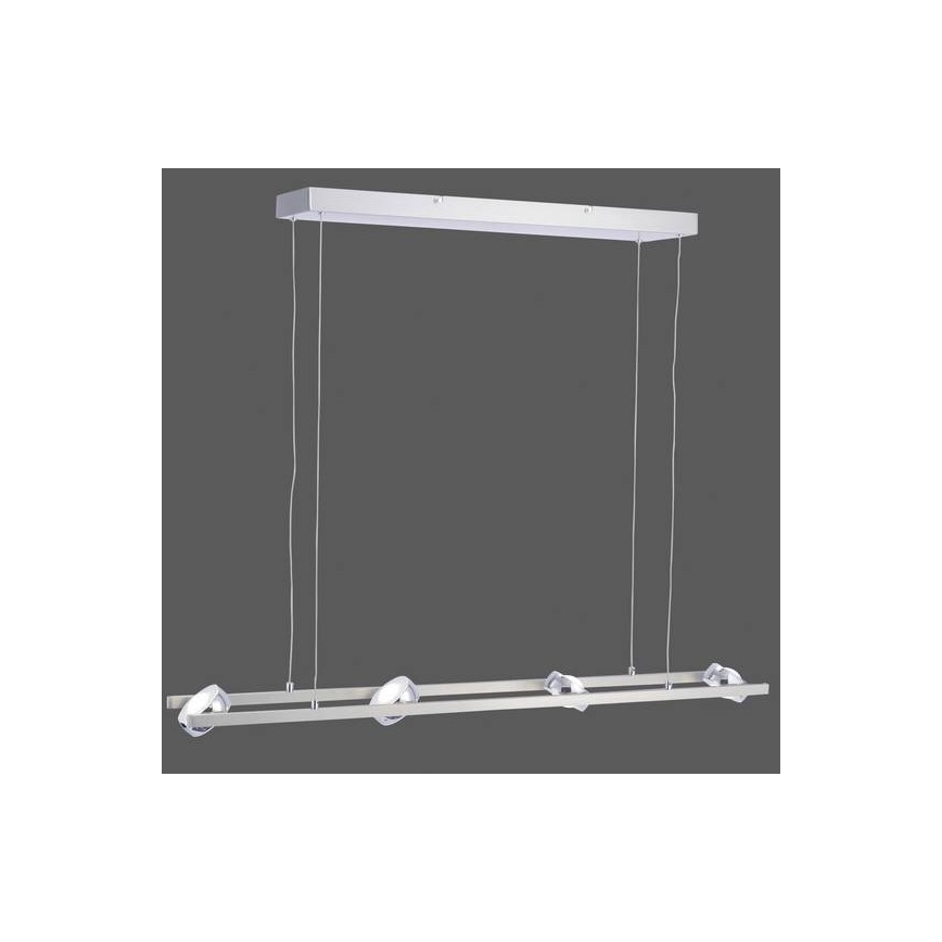 Leuchten Direkt 12470-55 - LED RGB Hämardatav lühter OPTI 8xLED/3W/230V+Pult
