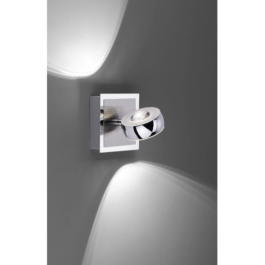 Leuchten Direkt 12471-55 -LED RGBW Hämardatav kohtvalgusti seinale OPTI LED/6W/230V 2700-5000K + pult