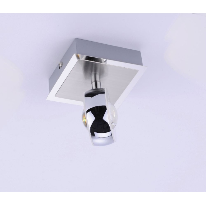 Leuchten Direkt 12471-55 -LED RGBW Hämardatav kohtvalgusti seinale OPTI LED/6W/230V 2700-5000K + pult