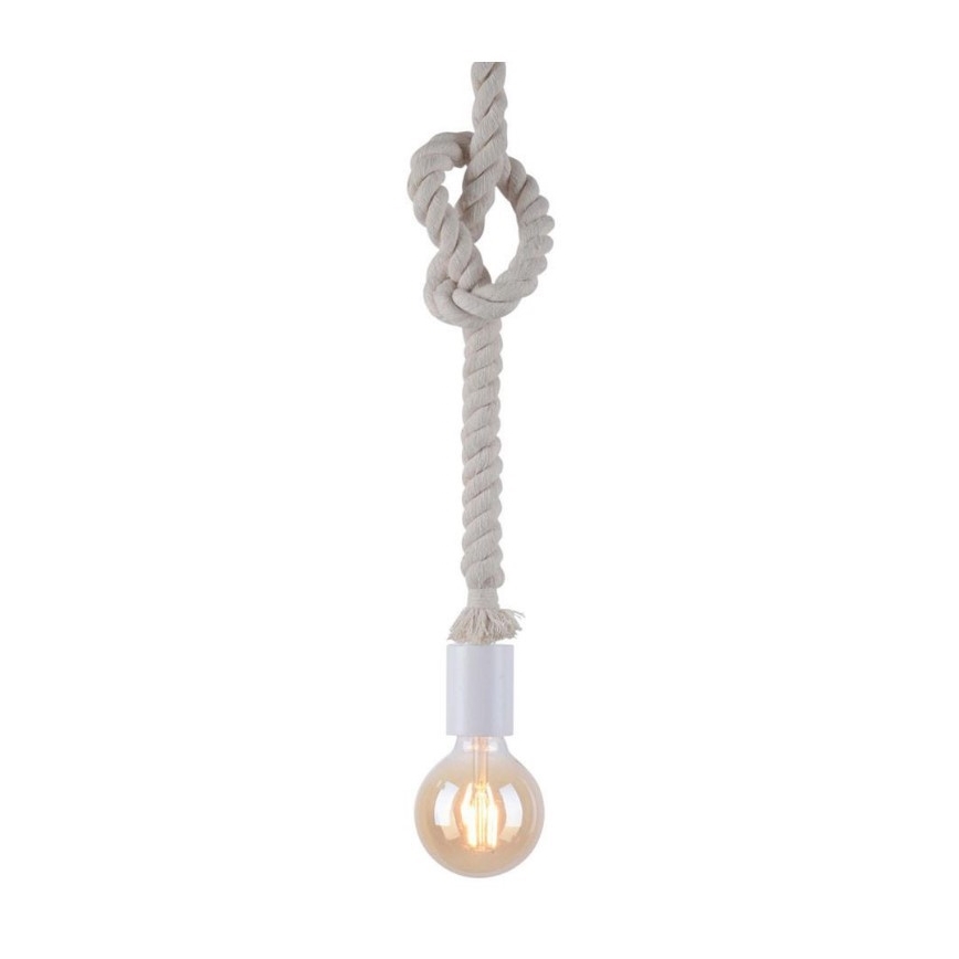 Leuchten Direkt 13572-16 - Lühter DIY 1xE27/10W/230V valge