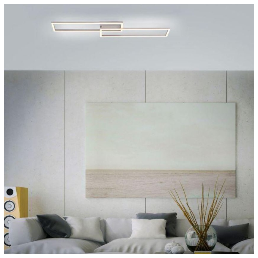 Leuchten Direkt 14023-55 - LED Hämardatav pinnale kinnitatav lühter IVEN 2xLED/15,1W/230V