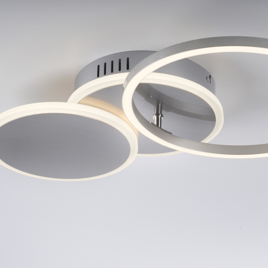 Leuchten Direkt 14116-55 - LED Laevalgusti SEVENT LED/25,5W/230V matt kroom