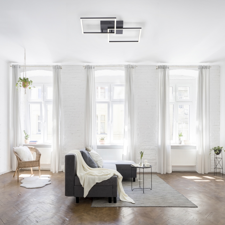 Leuchten Direkt 14141-18 - LED Hämardatav laevalgusti IVEN 2xLED/134W/230V + Pult