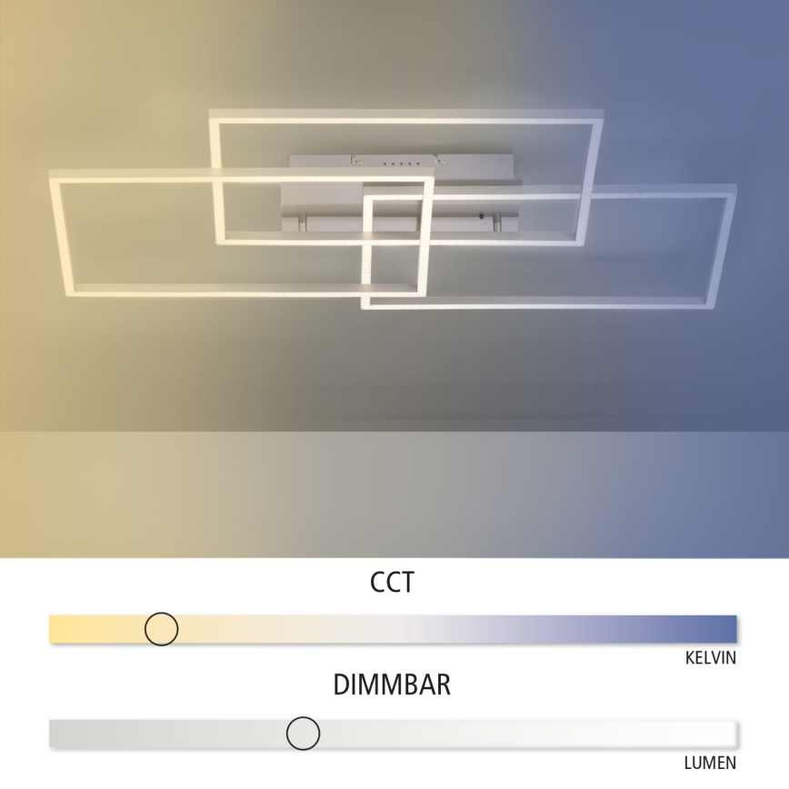 Leuchten Direkt 14150-55 - LED Hämardatav laevalgusti IVEN 3xLED/13W/230V + Pult