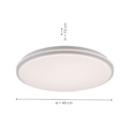 Leuchten Direkt 14209-16 - LED Hämardatav laevalgusti COLIN LED/32,4W/230V