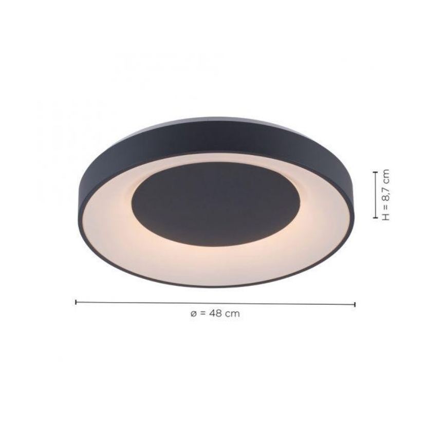Leuchten Direkt 14346-18 -LED RGB Hämardatav laevalgusti ANIKA LED/26,5W/230V Tuya 2700-5000K + Pult