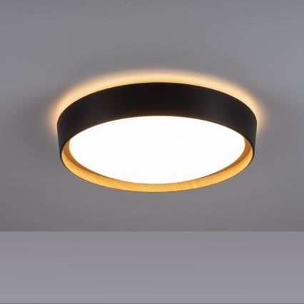 Leuchten Direkt 1434718-LED Hämardatav valgusti EMILIA 28,8W/230V must