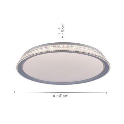 Leuchten Direkt 14359-21 - LED Hämardatav laevalgusti KARI LED/36W/230V