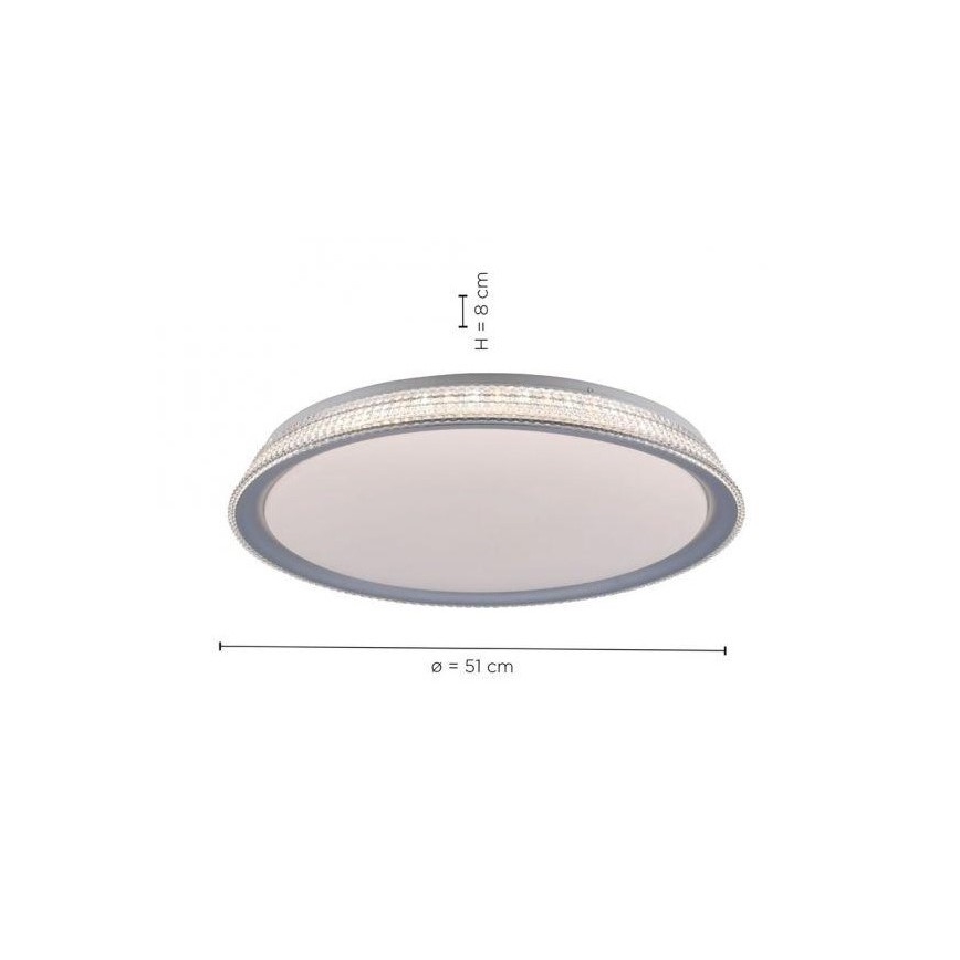 Leuchten Direkt 14359-21 - LED Hämardatav laevalgusti KARI LED/36W/230V