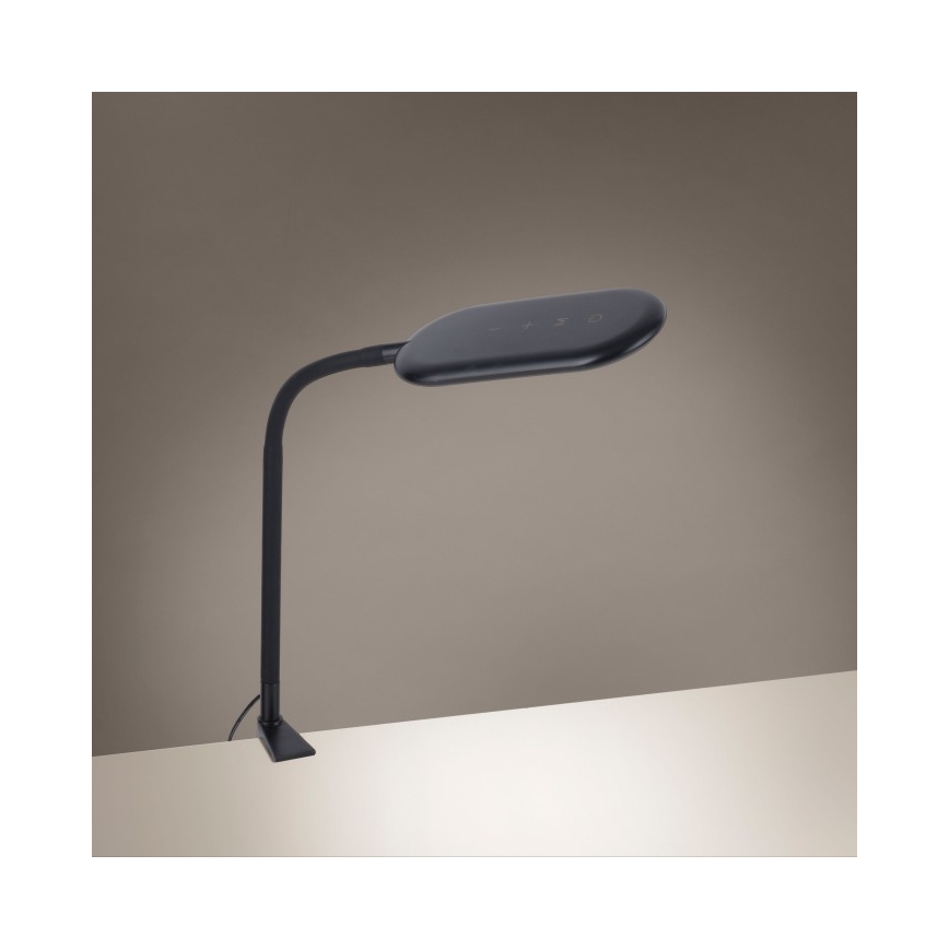 Leuchten Direkt 14404-18-LED Hämardatav laualamp klambriga KELLY LED/7W/230V 3000/4000/6000K