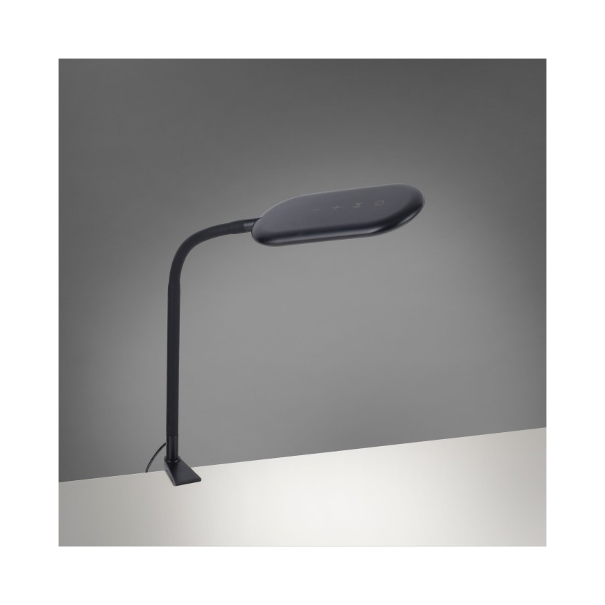 Leuchten Direkt 14404-18-LED Hämardatav laualamp klambriga KELLY LED/7W/230V 3000/4000/6000K