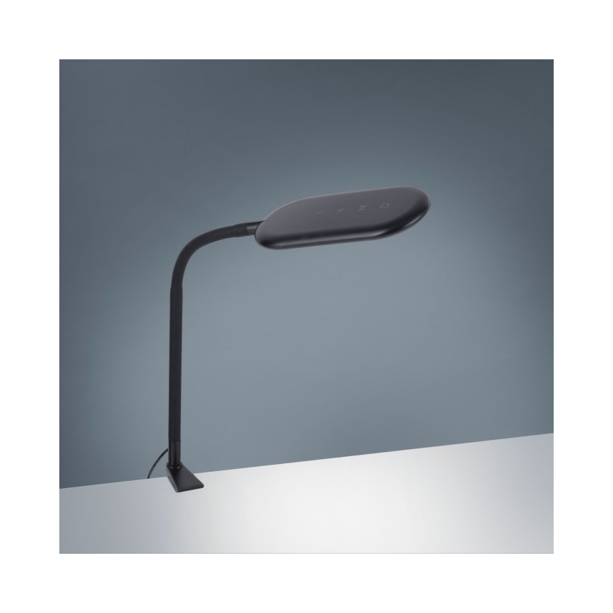 Leuchten Direkt 14404-18-LED Hämardatav laualamp klambriga KELLY LED/7W/230V 3000/4000/6000K