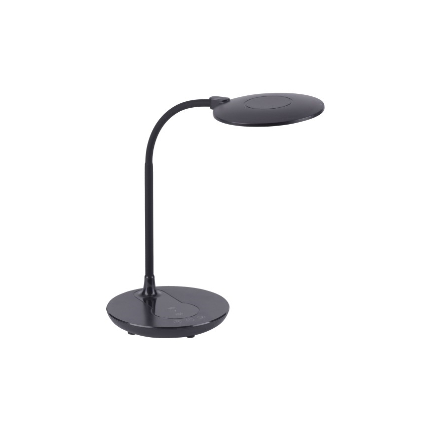 Leuchten Direkt 14416-18 - LED Hämardatav puutetundlik laualamp juhtmevaba laadimisega ASTRID LED/5W/230V 3000/4000/5500K + USB